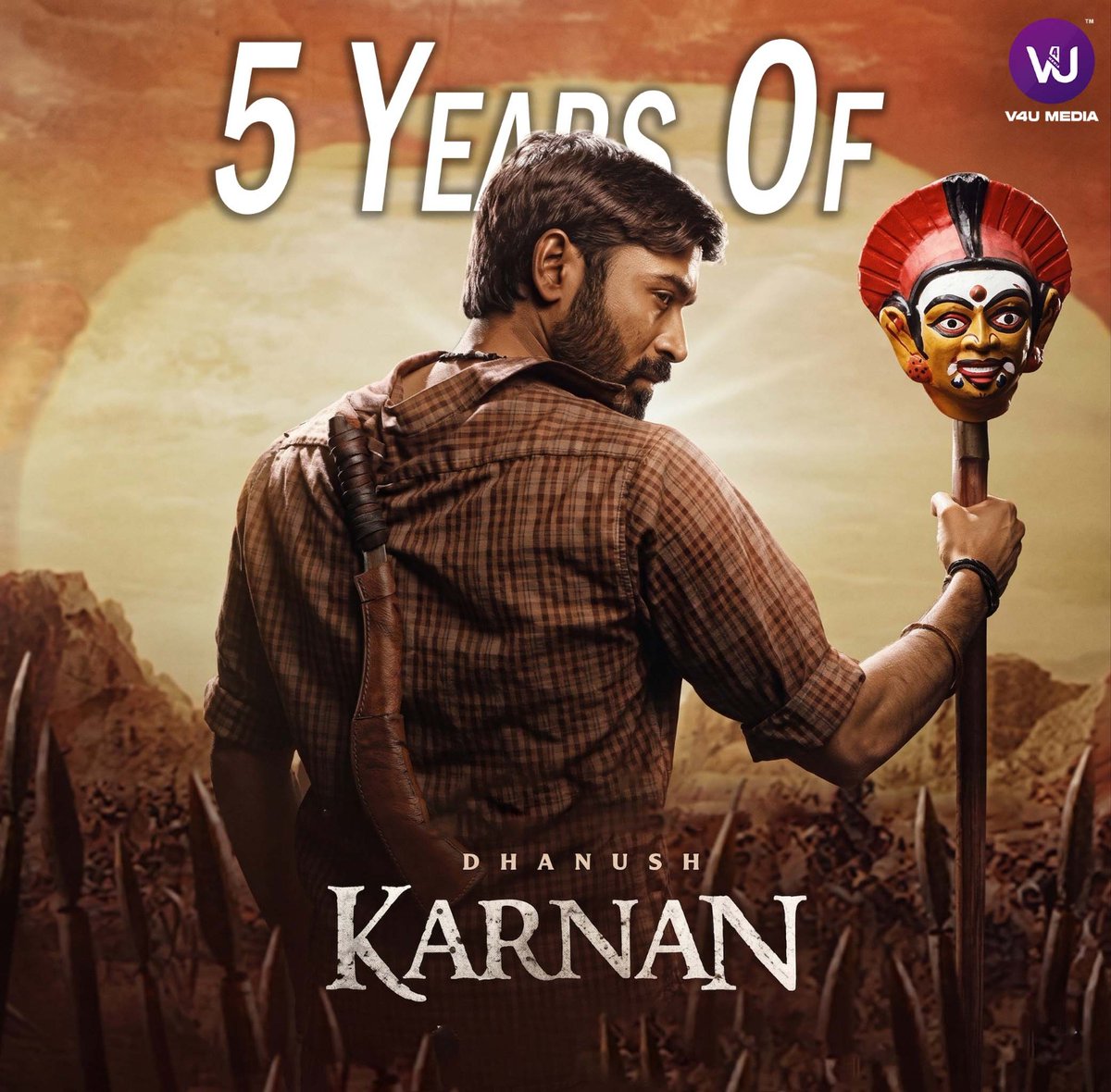 V4umedia_'s tweet image. #5YearsOfKarnan
#Karnan 

@dhanushkraja @rajisha_vijayan #Lal @iYogiBabu @Gourayy #Jagan @LakshmiPriyaaC @natty_nataraj *er 

Music by @Music_Santhosh 
Prod by @theVcreations 
An @mari_selvaraj Directional 

@RIAZtheboss