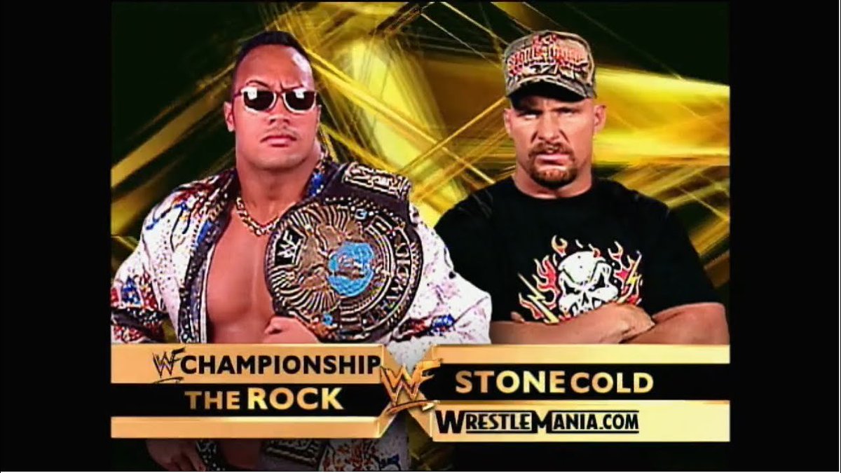 FinalBossRocky's tweet image. The Rock vs The face of the Golden era.

The Rock vs stone cold. The Big 2 of the attitude era. 

The Rock vs the face of the ruthless aggression/pg era.

The Rock Vs The Face of the current pg era. 

THE FINAL BOSS #GOAT