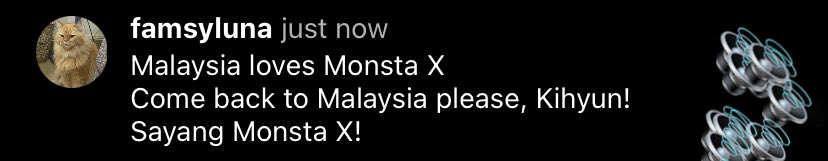 famsyluna's tweet photo. -collapses-

I sent this in the stationhead chat and Kihyun said “Malaysia? Malaysia was great. It was perfect”

😭😭😭 https://t.co/OyIEqXJAOY