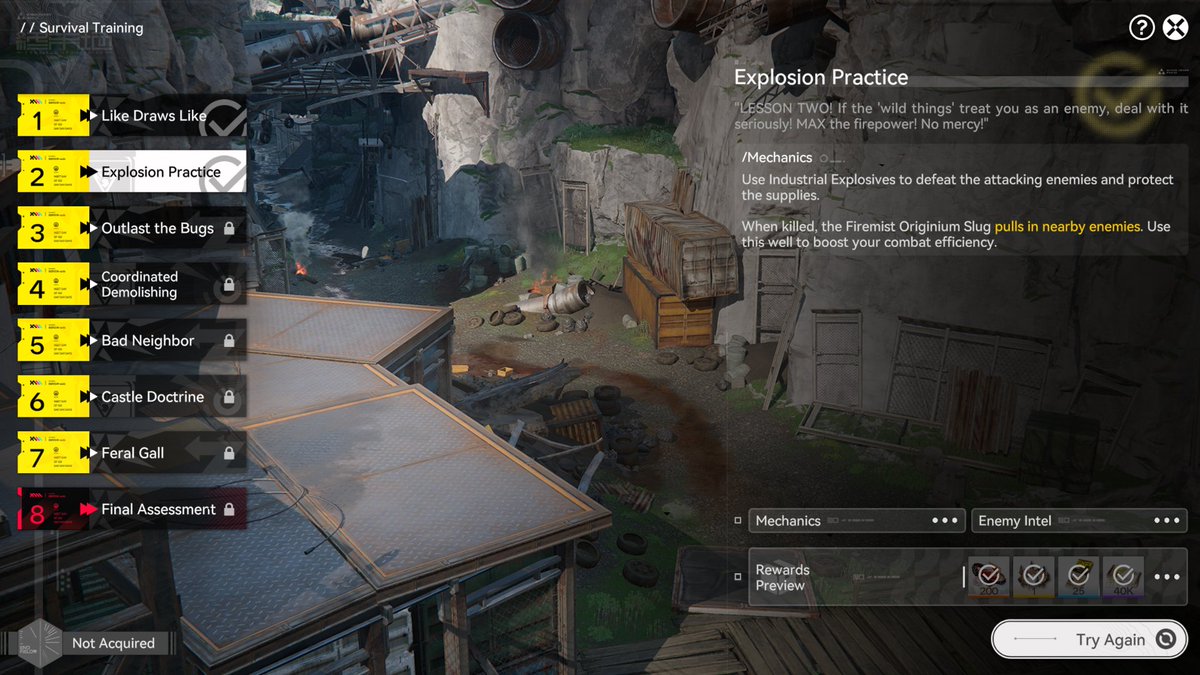 The Survival Training event for Endfield is here! 💣 Overcome various ...