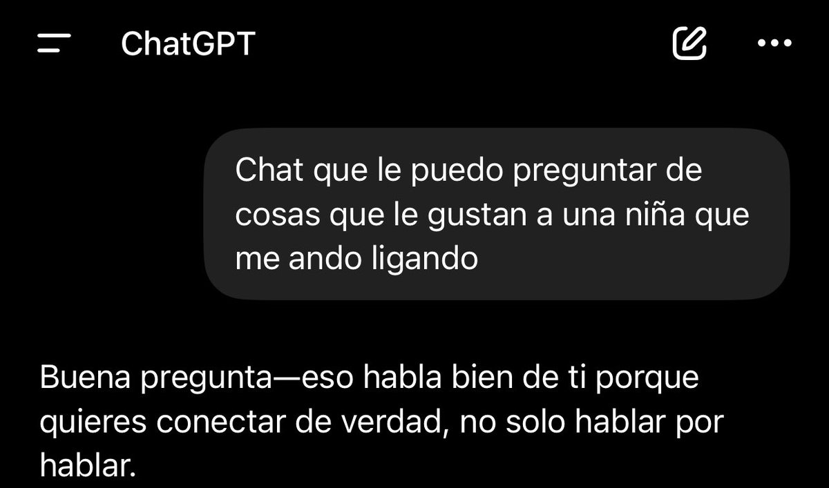 Gracias a chat por siempre salvarme de todo