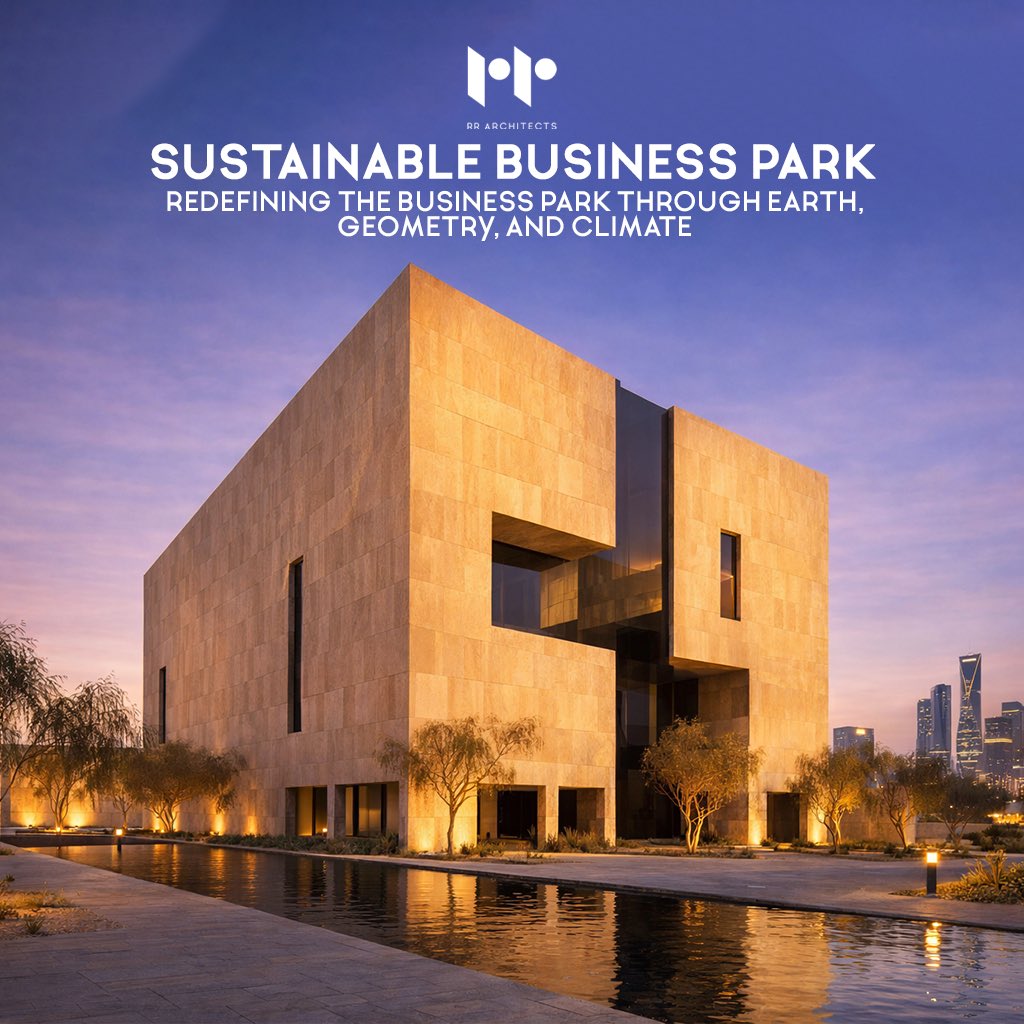 RR_ARCHITECTS's tweet image. The façades are composed of modular beige stone panels arranged in a disciplined grid, reinforcing tectonic order and durability while expressing a contemporary interpretation of regional architectural heritage by RR Architects.
 
#architecture #building #envywear #architexture