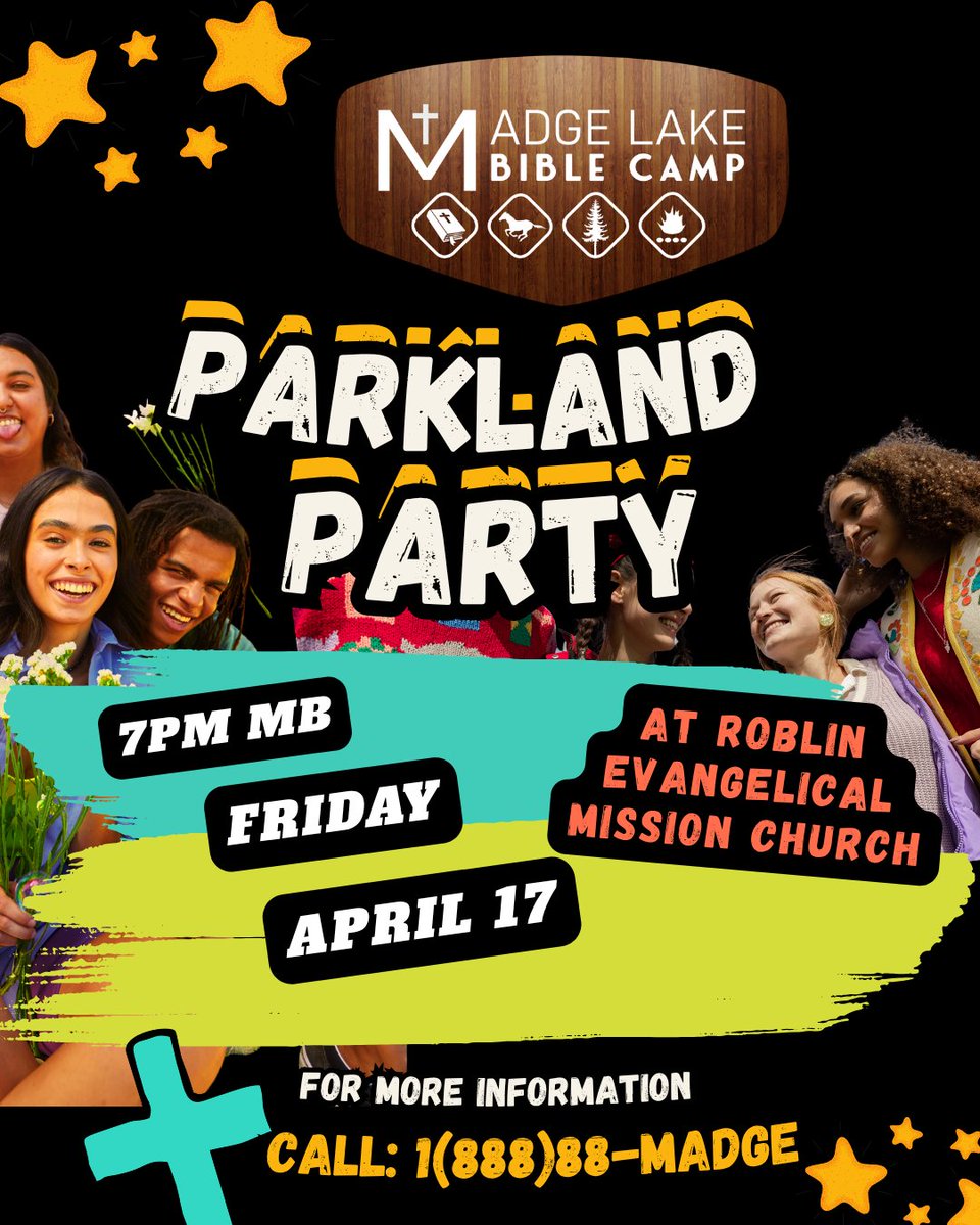 MLBCsk's tweet photo. PLP is coming up fast! April 17th at 7pm MB time in Roblin at the Evangelical Mission Church. And we have special guests...Jeremy &amp; Adrienne Penner! Former staff at MLBC and now missionaries in Thailand! Come hear what God is doing! Bring your youth group! https://t.co/h3PRGUrFaO