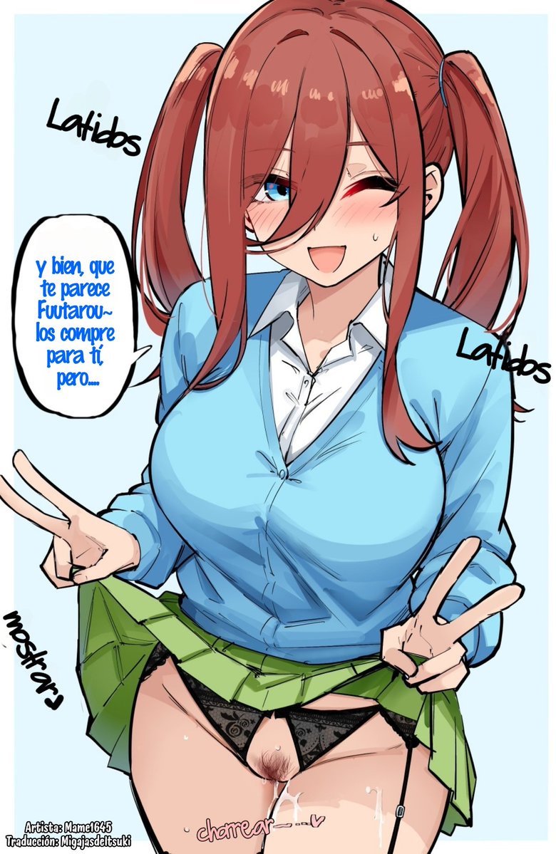 Cuál prefieres? 🫣💙
Ambos se ven buenos 🥴
#五等分の花嫁 #中野一花 #中野二乃 #中野三玖 #中野四葉 #中野五月 #GoToubunnoHanayome #5hanayome_anime