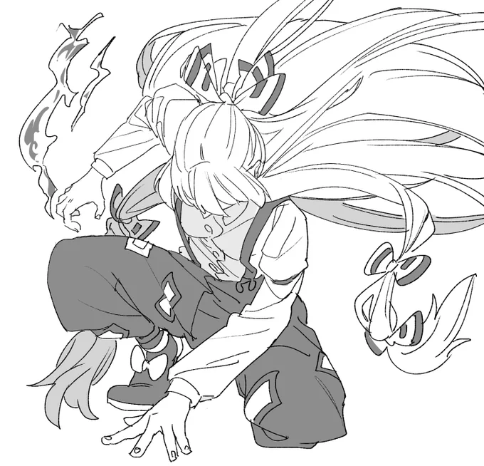 落書き 妹紅 