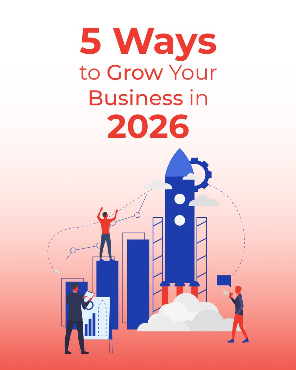 airbow_it's tweet image. Growth in 2026 isn’t about doing more… it’s about doing smarter. 

Automate what slows you down, show up where it matters, and focus on people who are ready to buy.

Small shifts → Big results.

Which one are you already doing? 👇

#BusinessGrowth2026 #DigitalMarketingTips