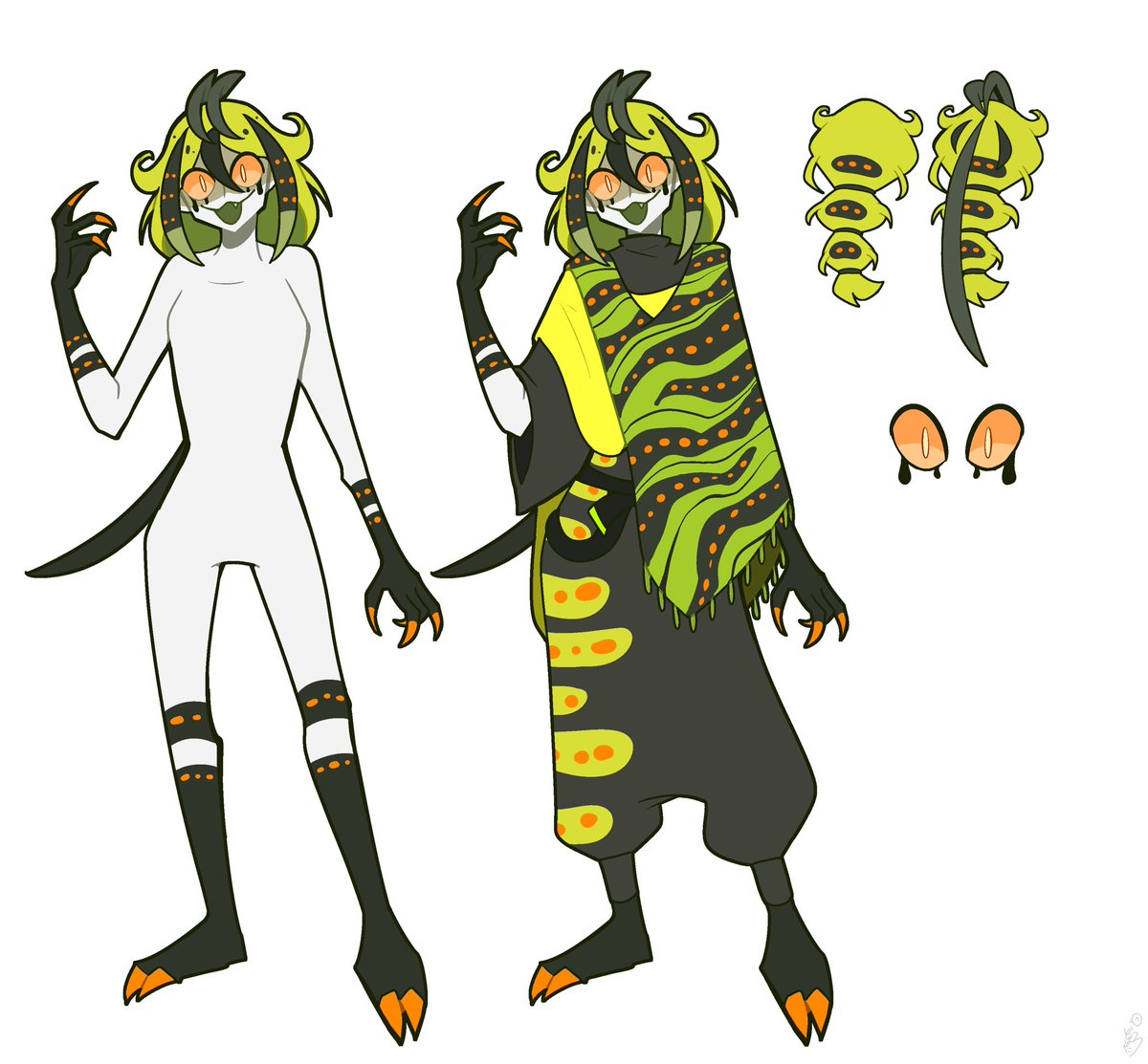 OC
昔描いたキャラをリメイクした🐛