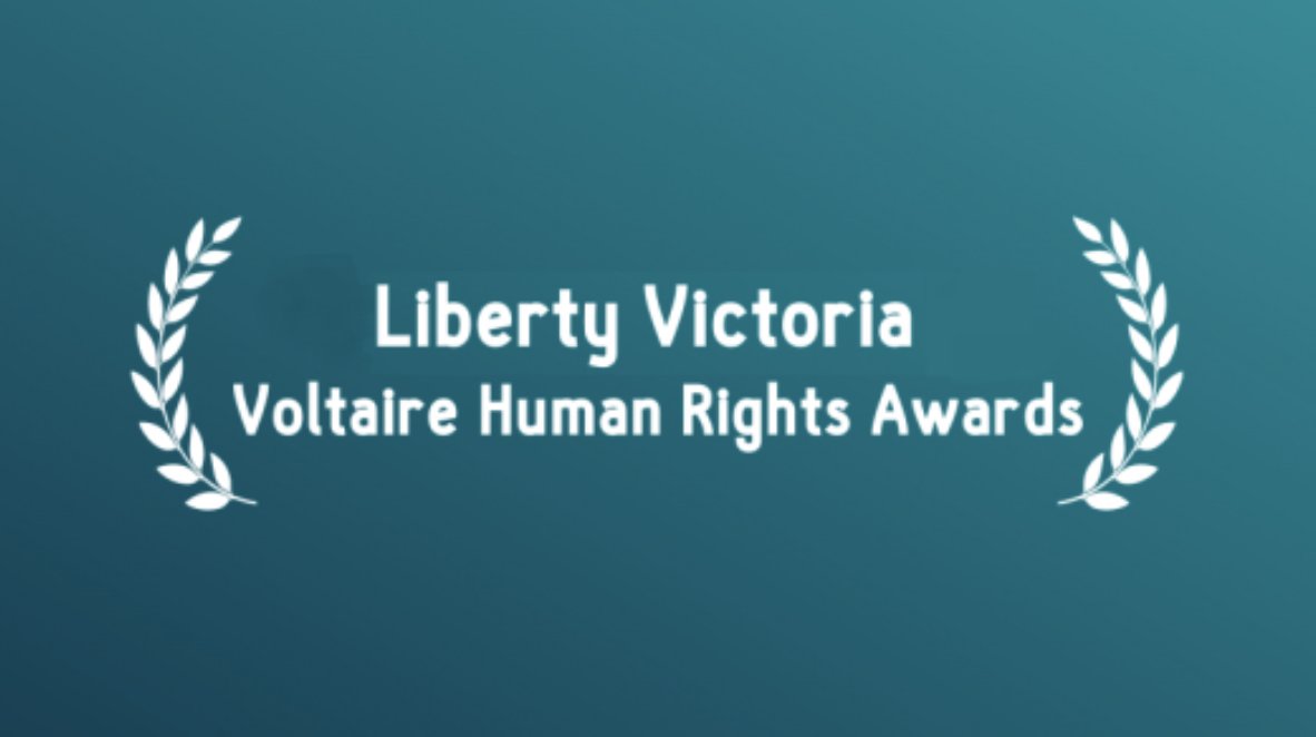 LibertyVic's tweet photo. Call for Liberty Victoria Voltaire Human Rights Awards nominations.

We now seek nominations for the 2026 Liberty Victoria Human Rights Awards.

Nominations close on 1 May 2026. 

Nomination form here: https://t.co/D2invXTJRR https://t.co/P9OHEOwtY4