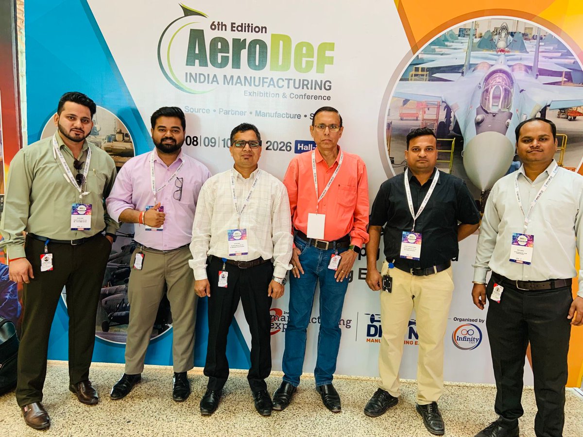 IQuippo's tweet photo. Team iQuippo visited the 6th AeroDef India Manufacturing Expo &amp; Conference at Yashobhoomi, New Delhi ✈️ Connecting with industry leaders and partners to explore new business opportunities! 

#iQuippo #AeroDefIndia #BusinessNetworking #yashobhoomi https://t.co/Gllymaoaqu