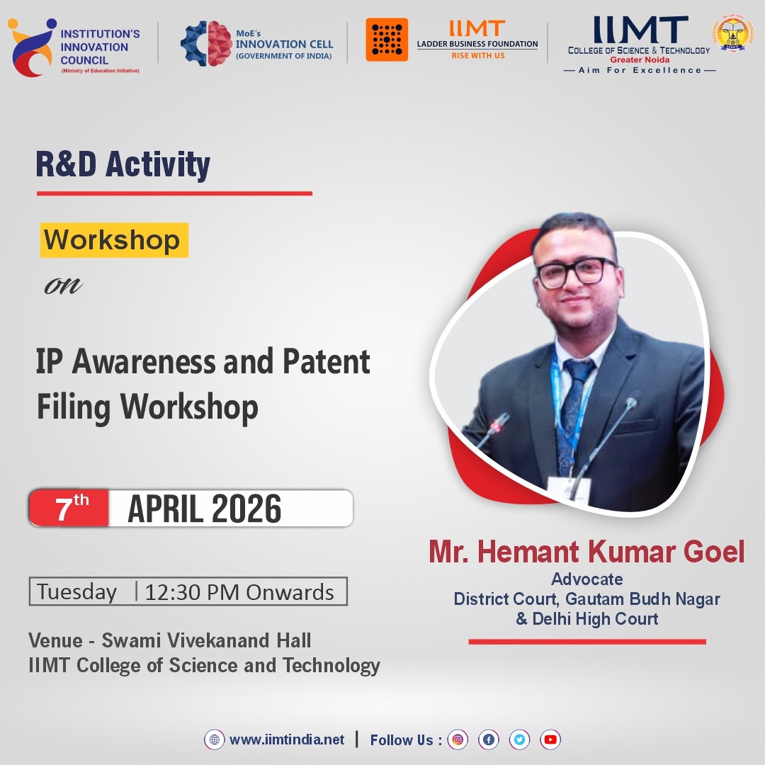 IIC IIMT Science & Technology tweet media