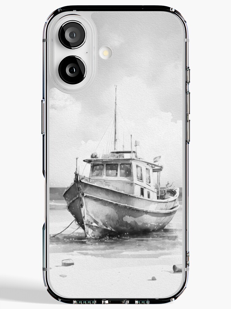 HurmerintaArt's tweet image. Vintage theme. An old abandoned ship rests on an empty beach. Watercolor, mixed with digital oil paint.

#phonecases #uniqueart #buyart #giftideas 

redbubble.com/i/iphone-case/…