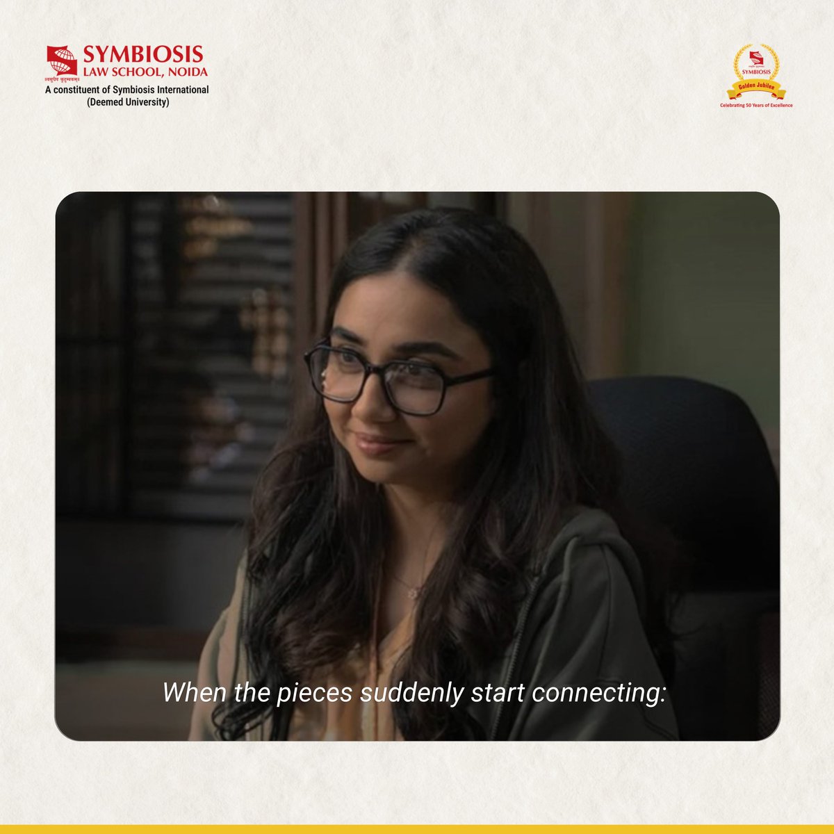 LawNoida's tweet image. It feels messy before it makes sense.
Stay with it.
.
.
.
#learning #lawschool #slsnoida