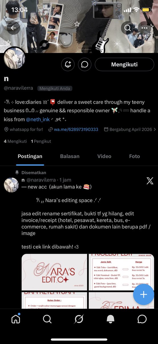 net tweet media