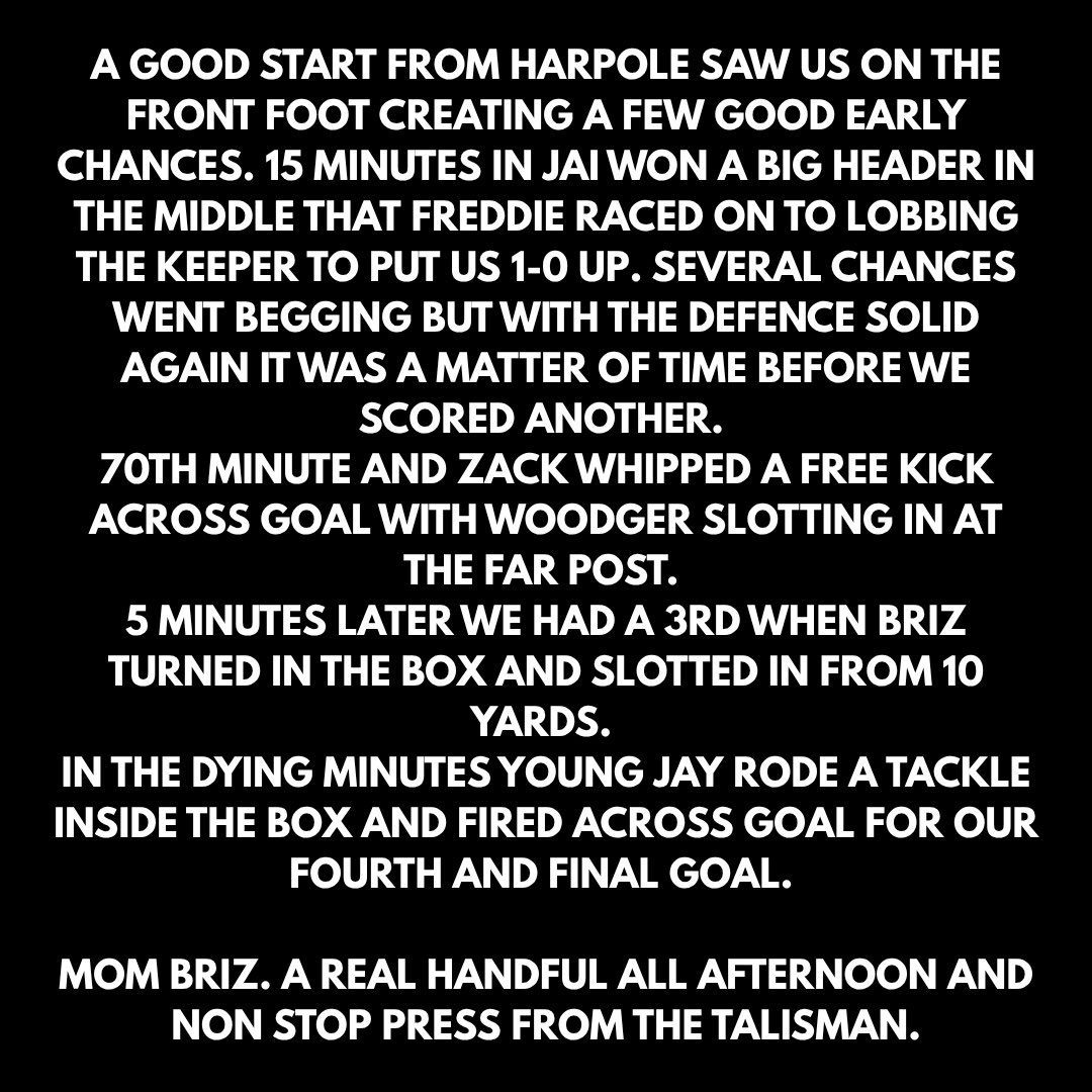 Harpole FC tweet media