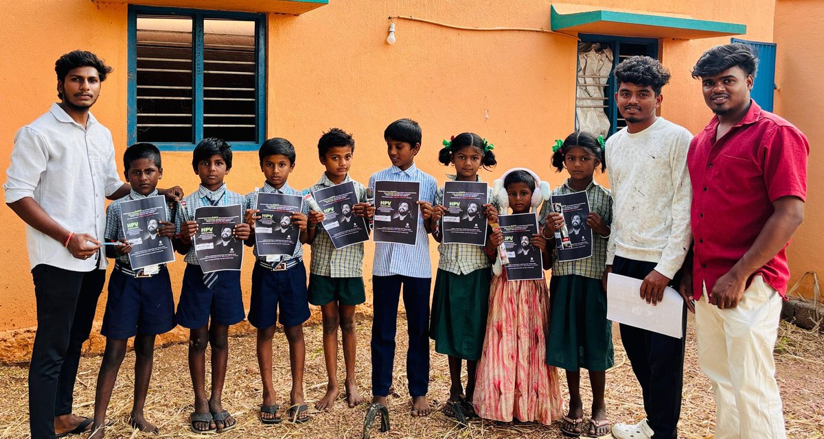 AAFAOnline's tweet photo. Icon star Allu Arjun's birthday celebrations have been marked with a special event today. As per the directives of TAMILNADU ALLU ARJUN FANS ASSOCIATION (State committee),a program was organized to create awareness about HPV vaccination in Kodiyur Village,Palacode Taluk, Dharmapuri Dist

#AAFASupportsHPVDrive
#HPVVaccine
#CervicalCancerAwareness
#SwasthNariViksitBharat