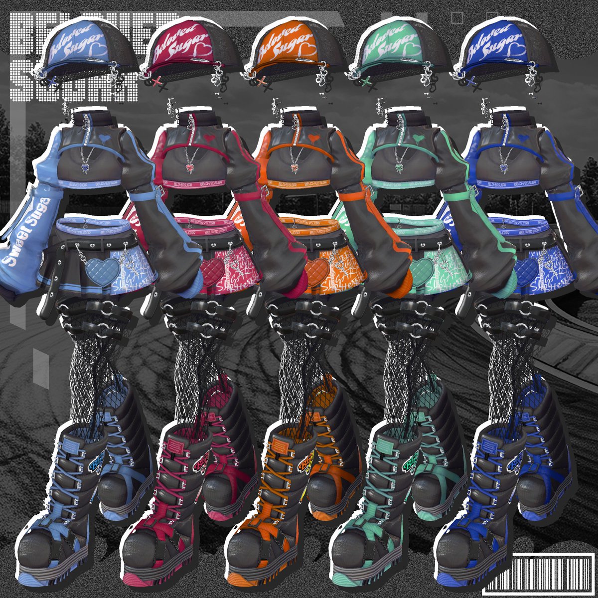 Beloved Sugar - ｳﾞｨﾗｳﾞﾄﾞｼｭｶﾞｰ (ねむいーちゃん) tweet media