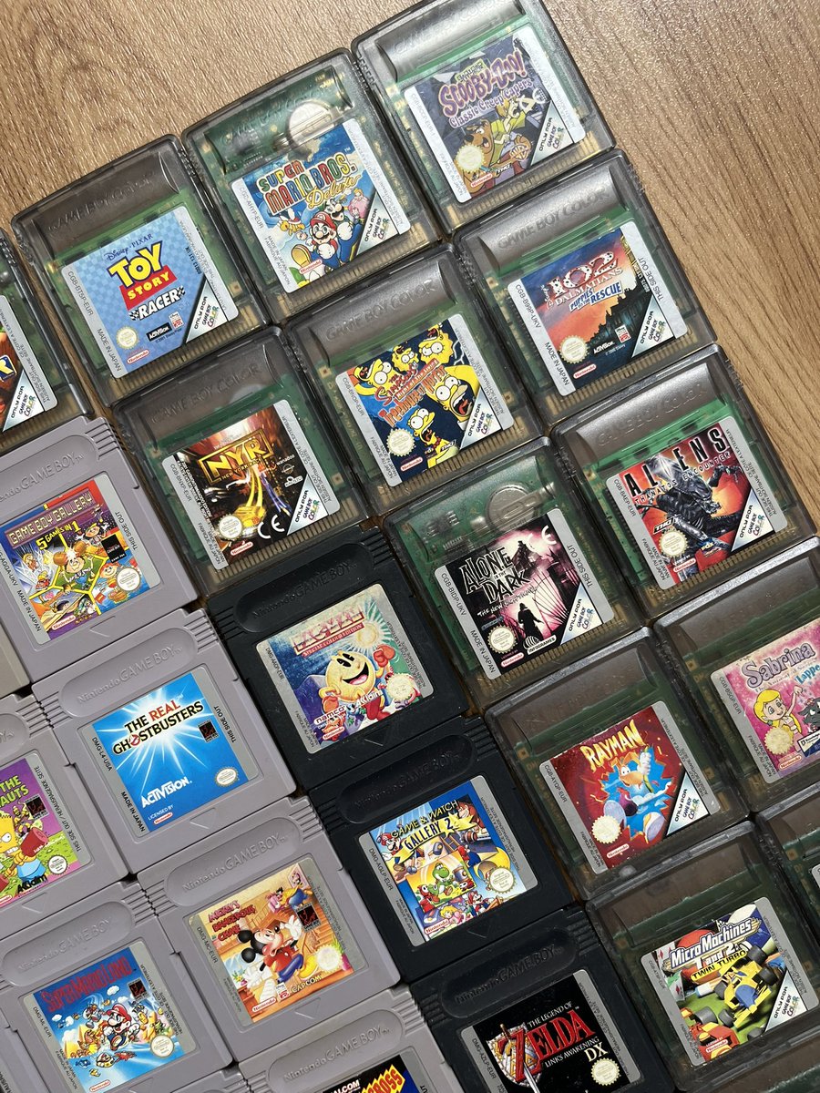 SupernerdsT's tweet image. Morning everyone 

#gameboy #gamersunite #retrogaming