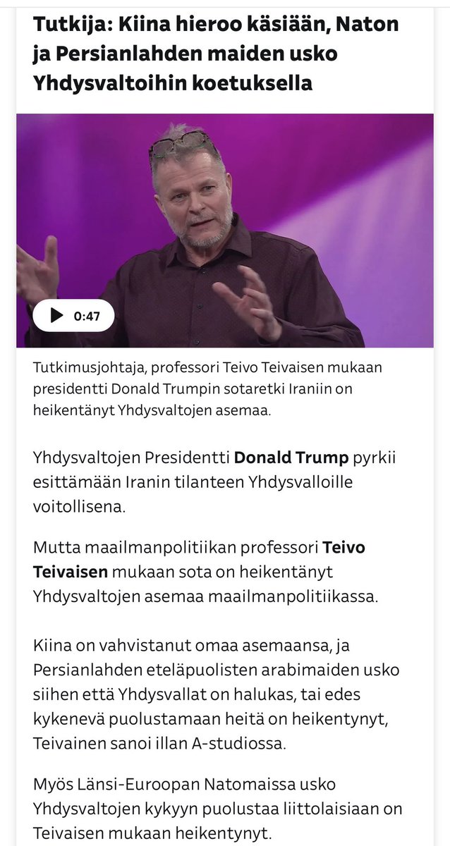 Teivo Teivainen tweet media