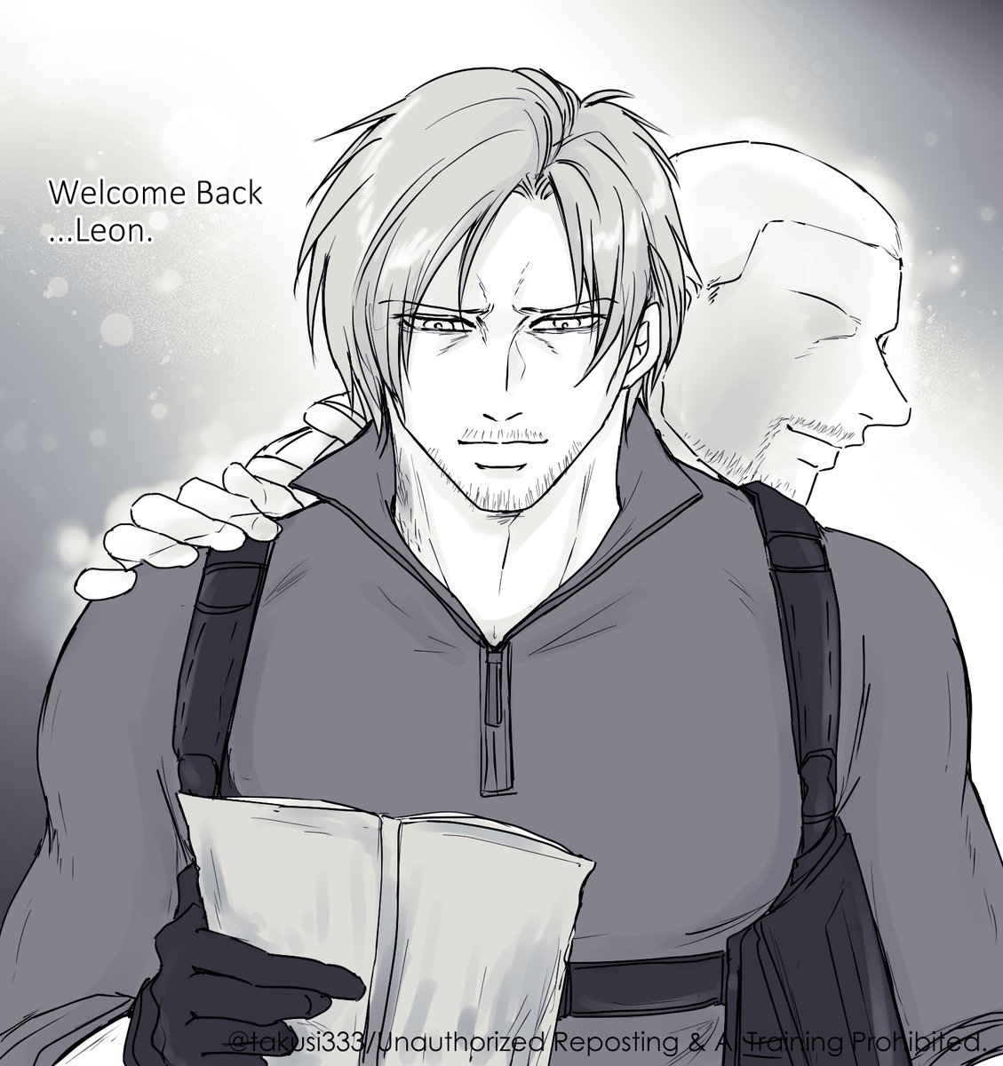 ”Hey, Lieutenant Branagh. Kennedy...reporting for duty.”
戻りました、ブラナー警部補。
#LeonKennedy