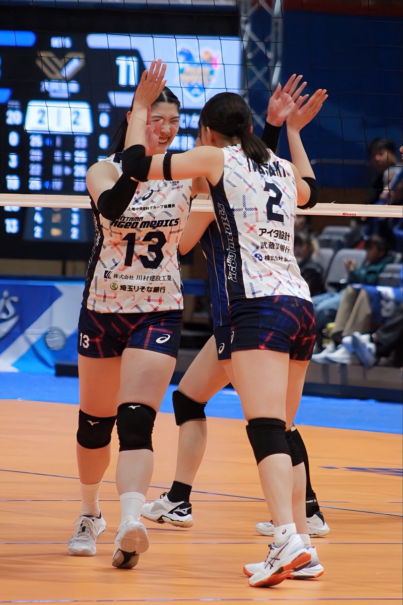 loveageo's tweet photo. みんなで駆け寄る瞬間がだいすき🫂

#埼玉上尾メディックス
#黒後愛 選手 https://t.co/bUPacwnpjD