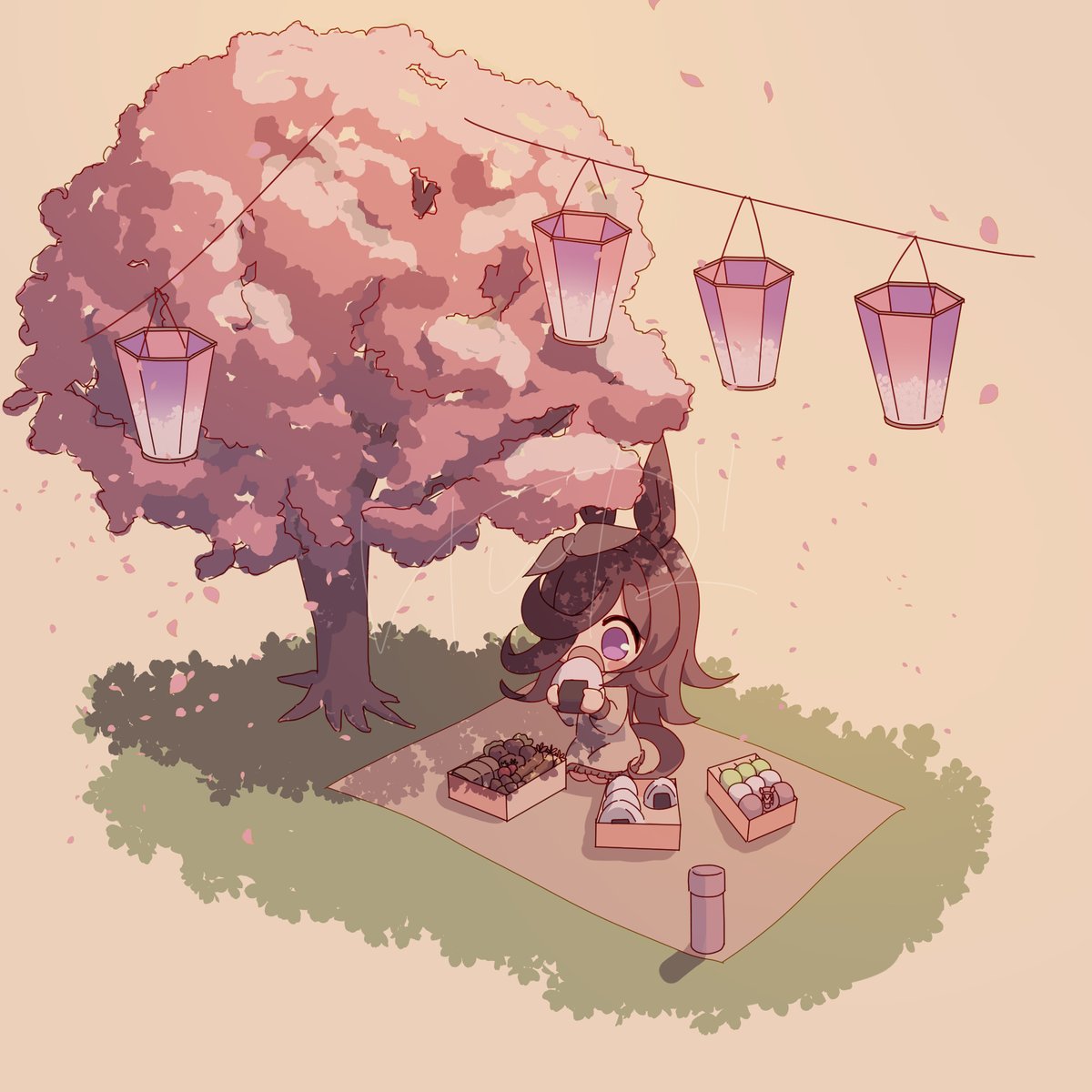 再掲🌸
色修正有