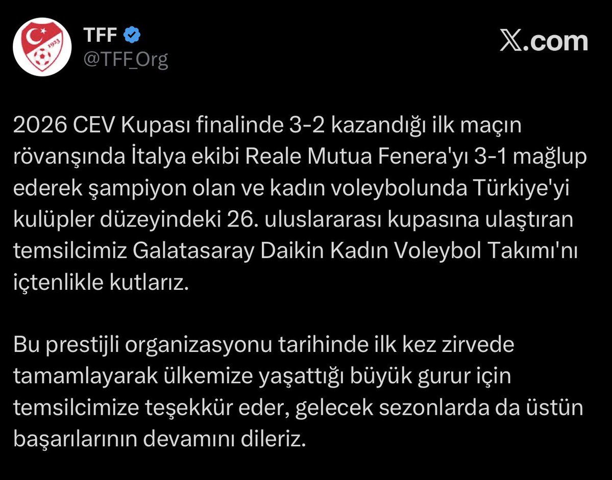 Fenerist 🇹🇷 tweet media