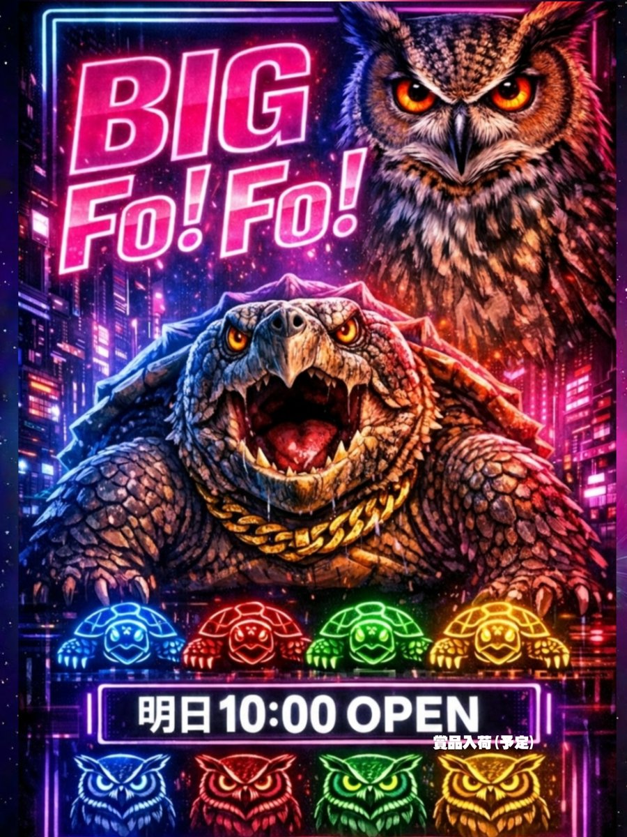 🐢🐢🐢🐢 🐢🐢🐢🐢 🦉🦉🦉🦉 🦉🦉🦉🦉 1日1食 生活中なので、その時