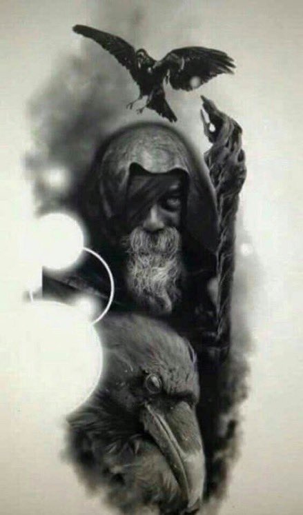 LadyLeo1976's tweet image. Hail #Odin god of war who sacrificed his eye in order to see everything that happens in the world 🗡️

Scars are often seen as flaws but they’re testimony to  life’s battles _ telling a story of survival &amp;amp; resilience, highlighting the inner strength it takes to carry them proudly