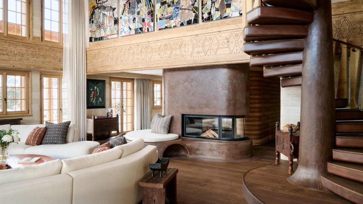 4AAAAart's tweet photo. Swiss chalet by Nachson Mimran in collaboration with Francis Kéré

Gstaad, Switzerland 🇨🇭 https://t.co/qeBqVxDS4M