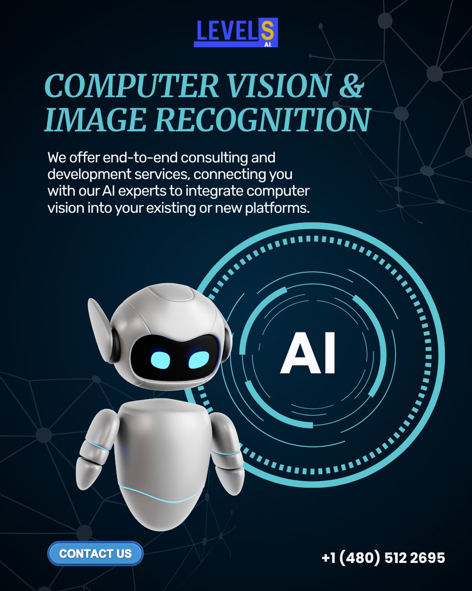LevelsAicompany's tweet image. :👁️ Turn images into insights with AI-powered Computer Vision
Automate processes, boost accuracy &amp;amp; make smarter decisions in real-time. 

🌐 levelsai.com

#ai #computervision #imagerecognition #machinelearning #automation #tech #levelsai