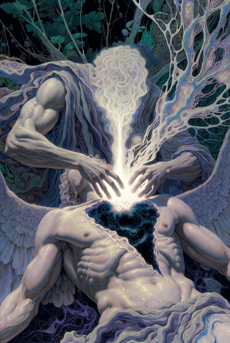 Strange Art Head tweet media