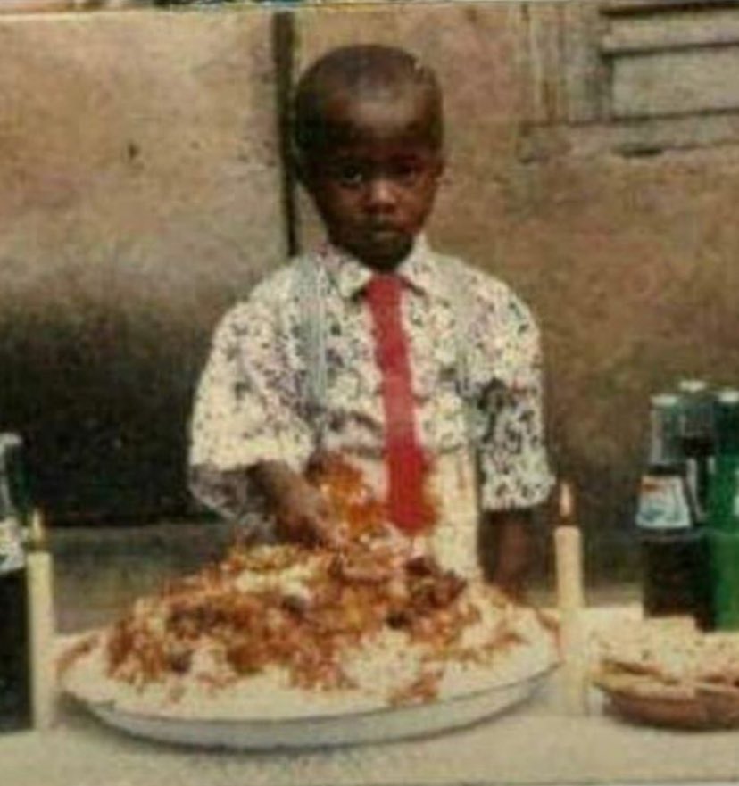 This was how we used to celebrate birthdays, who took food away and replaced it with cake? 😭