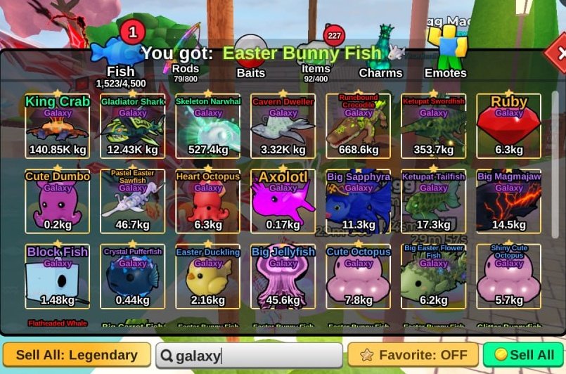 sunflowxii's tweet photo. mutasi galaxy fish it https://t.co/bbCrp4GcwO