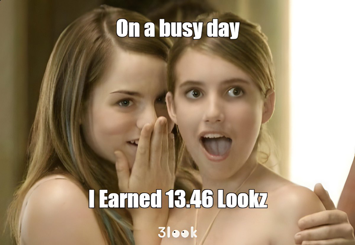 The game on <a href="/3look_io/">3look</a> is changing it’s no longer about farming, it’s about substance.

Today’s 13.46 LOOKZ proves it: consistent effort combined with real engagement is what earns now.

Low effort posts are fading, while quality and intent are starting to stand out.

If you’re