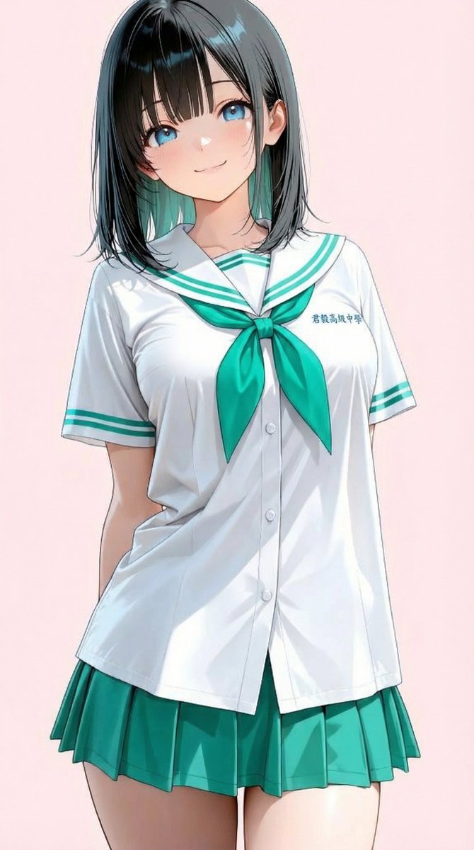 Ai_ruichan's tweet photo. 台湾の制服第2弾！
今回はセーラー服を集めてみました！

（左上）君毅高中、（右上）東呉高職、（左下）治平高中、（右下）穀保家商

台湾の制服は胸のあたりに小さな数字が刺繍されているのが特徴です。これは学籍番号で、以前は名前も刺繍するのが決まりでした。

なお、セーラー服は台湾でも人気ですが、その多くは1987年の戒厳令解除後に導入されたものです。実は台湾の制服史は、そのまま台湾の歴史を映し出していて、調べると興味深いですよ。