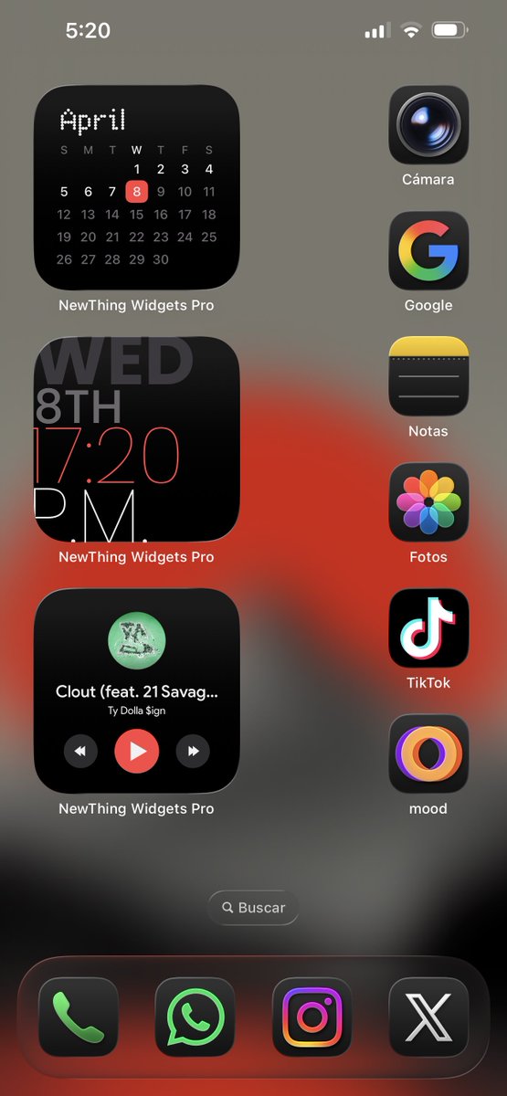 Ivan_israell's tweet image. Homescren iPhone #widgets