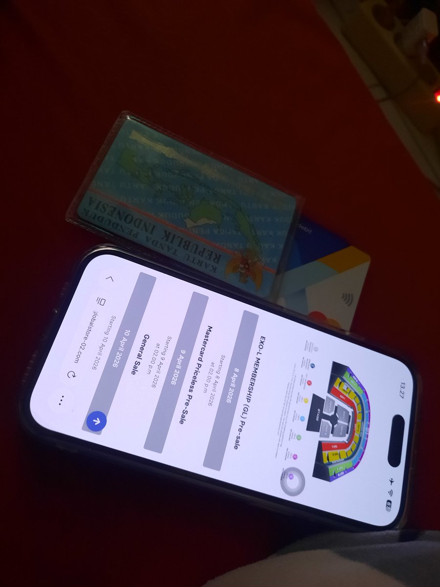 yaAllah bismillah secured tiket exo hari ini yaAllah🙏😭