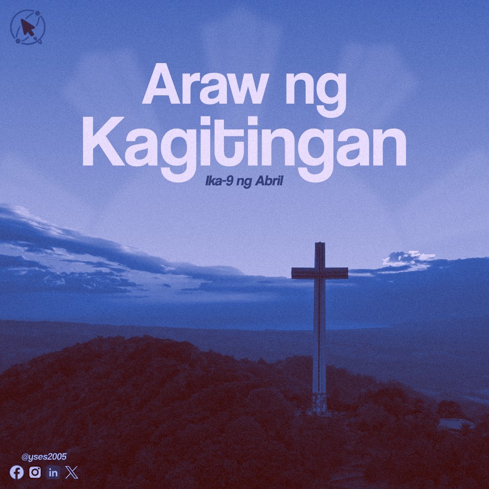 YSES2005's tweet photo. This April 9, we remember the bravery of those who stood strong in the face of adversity.

Their courage shaped the nation we live in today.

#ArawNgKagitingan #DayofValor https://t.co/SqL26nRERk