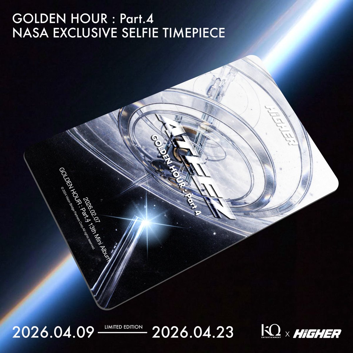 🚀 ATEEZ 'GOLDEN HOUR : Part.4' 'NASA' EXCLUSIVE SELFIE TIMEPIECE