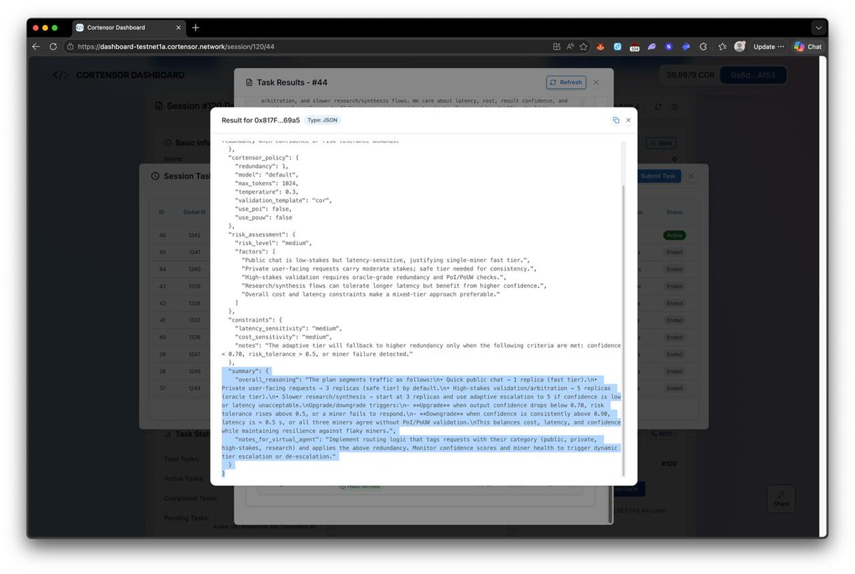 Cortensor tweet media
