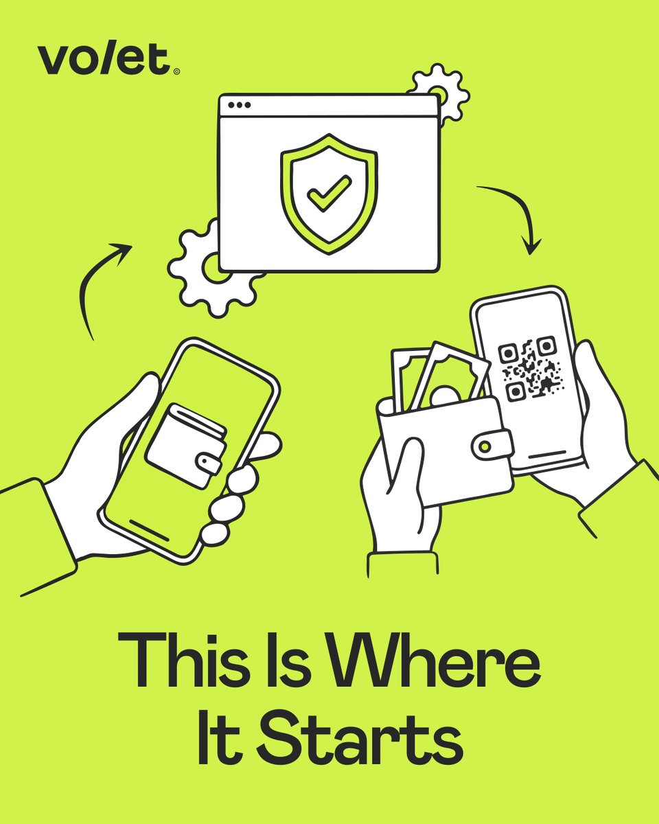 Volet.com Digital Wallet tweet media