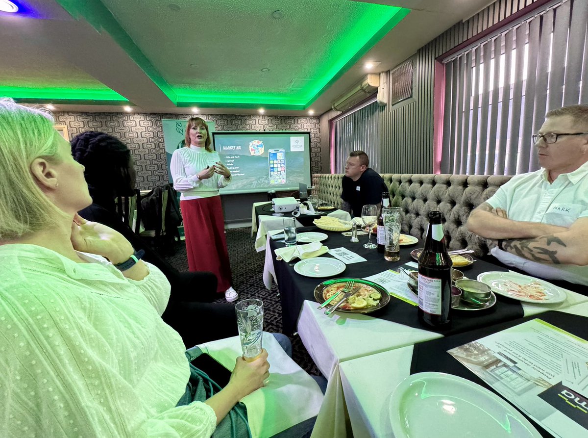 AndyT___'s tweet photo. Good evening last night at the Property &amp; Poppadoms event in Lancashire with Paul Parker. 

Good discussion around the holiday let market, with some interesting points from guest-speaker, Linda.

Next month Edward Feather is up talking on the property auction market. https://t.co/LGkBtS7HjG