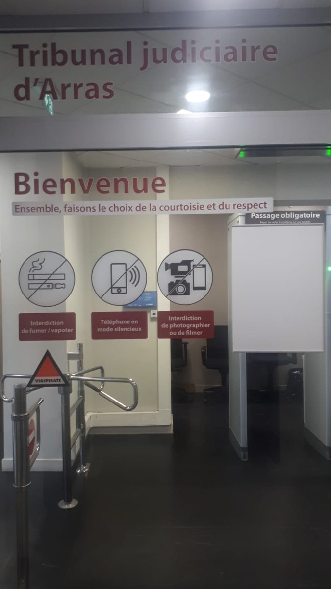 Présidente du TJ d'Arras tweet media