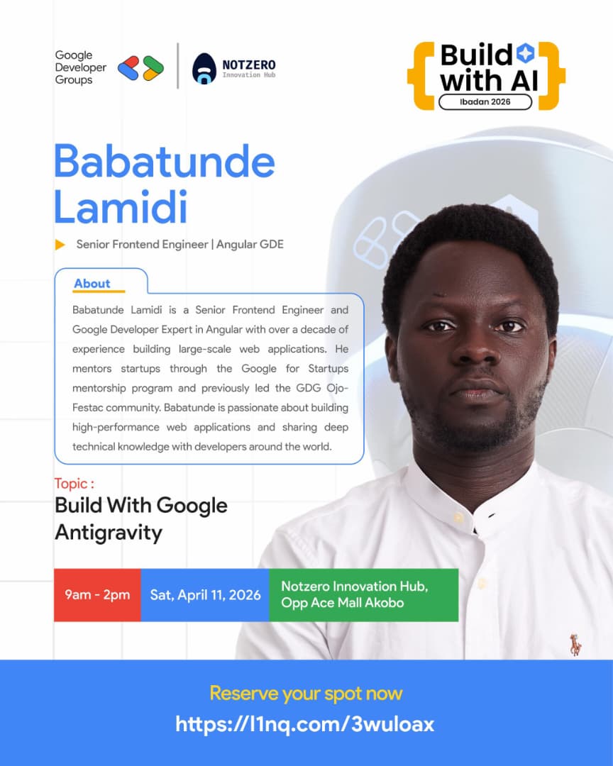 Gdg Ibadan 🚀 | #devfestibadan25 tweet media