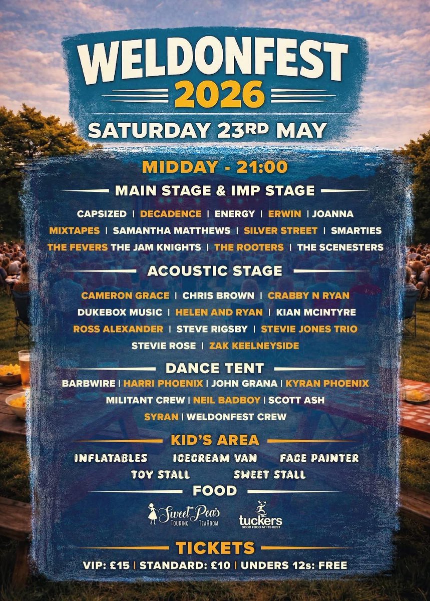 WeldonfestOfficial tweet media