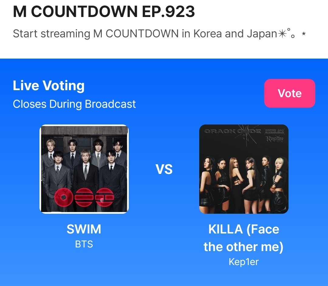 BTS Voting Unite tweet media