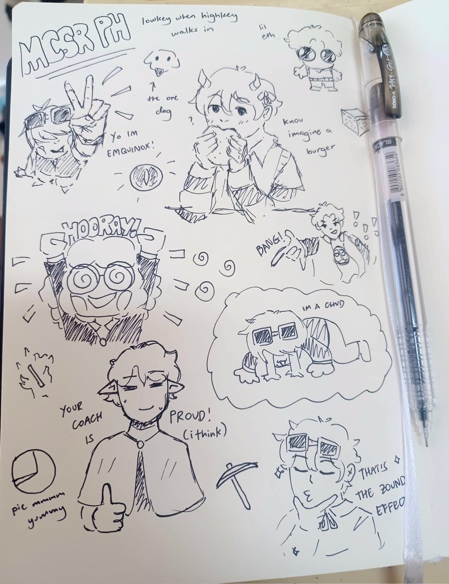 #mcsrph doodles while in class yesterday