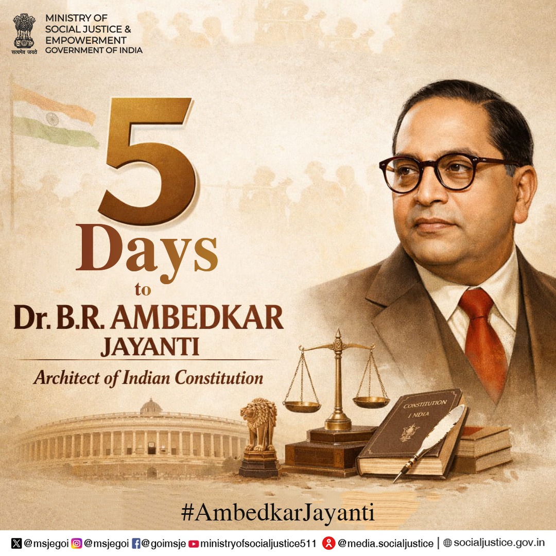 Ministry of Social Justice & Empowerment, GOI tweet media