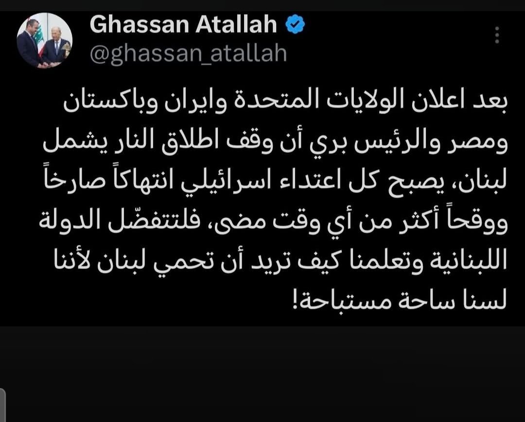 ziad assouad tweet media