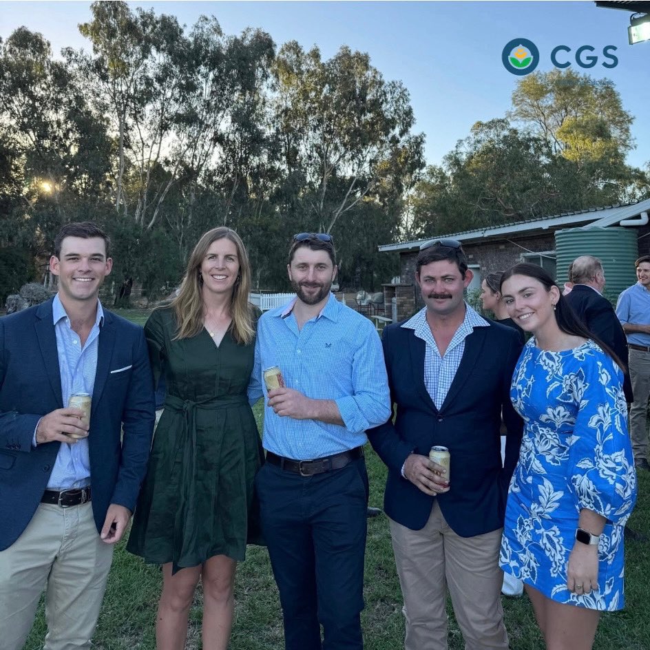 cgs_aust's tweet photo. The CGS Gunnedah team was proud to attend the Upper Namoi Cotton Growers Awards dinner

It was a fantastic evening catching up with growers and celebrating the industry. Congratulations to all the award participants 🥳 https://t.co/jy4BC2b0An